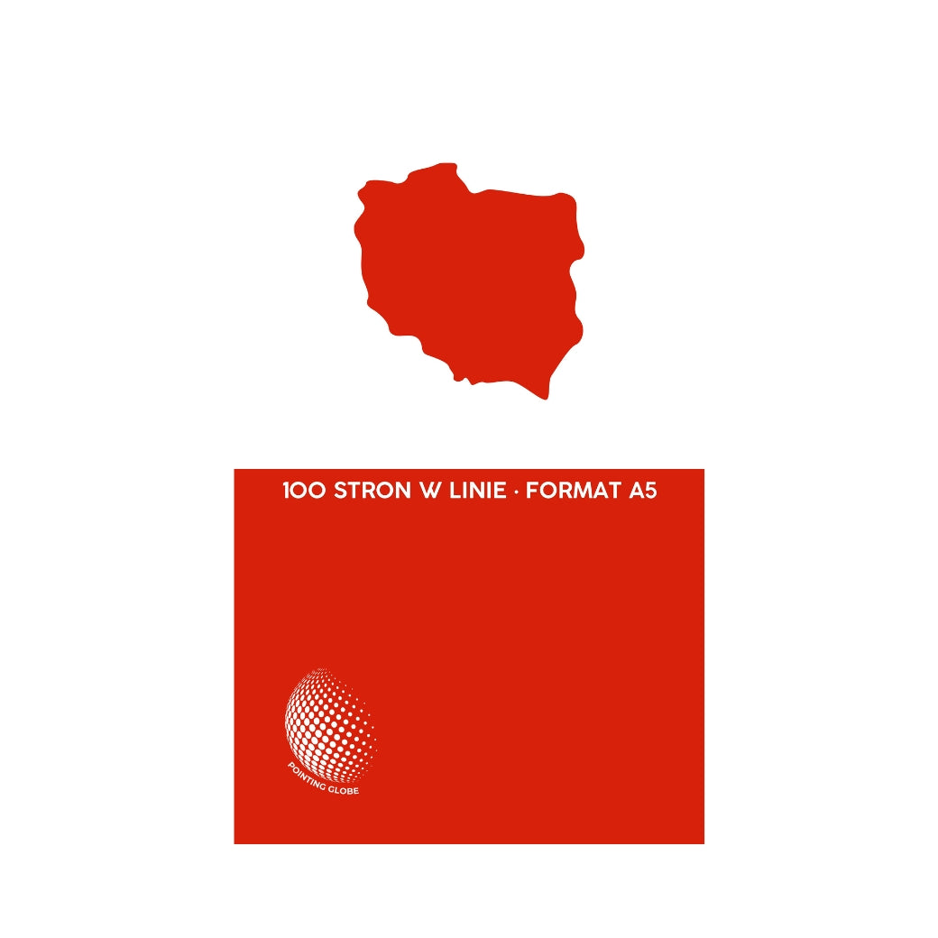 Polska: Mój Osobisty Dziennik: 100 stron w linie · Format A5 · Idealny do zapisków, myśli, pomysłów i list