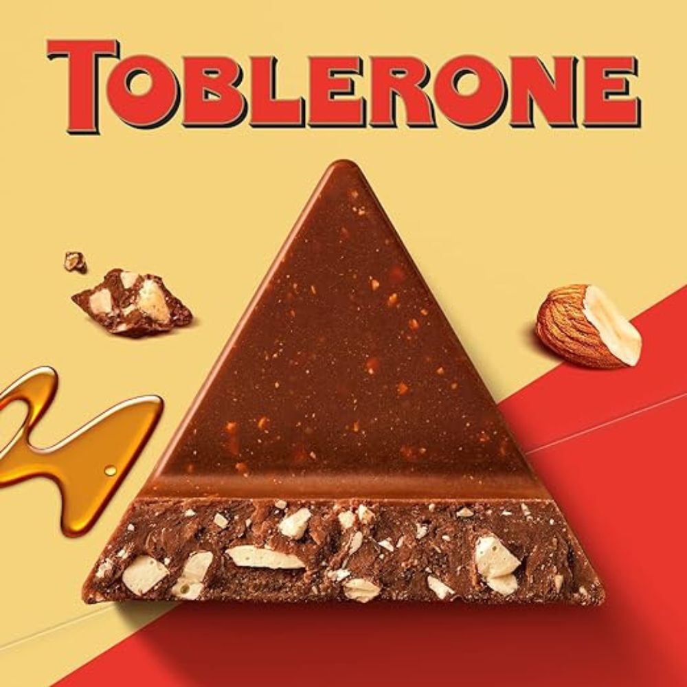 Toblerone Mixed Minis: 904g Dose | in 3-Sorten mit Honig- und Mandelnougat 1