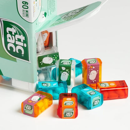 TIC TAC Spenderbox mit 60 Miniboxen (je 3,9 Gramm): Liliput 1