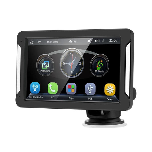 7-Zoll Wireless Auto CarPlay - Android Auto mit Touchscreen, DVR, Rückfahrkamera