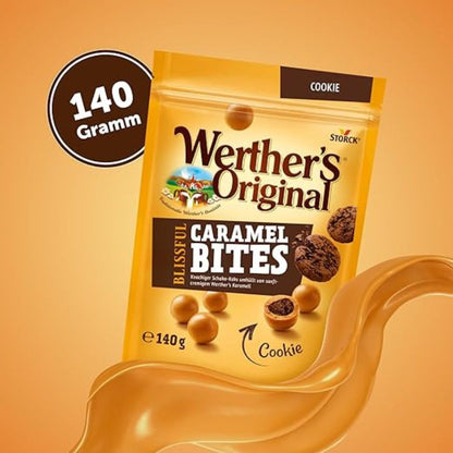 Werther’s Original Blissful Caramel Bites Cookie - 140g 1