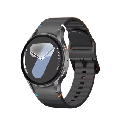 HD Watch 7 Mini: 40mm Smartwatch mit AMOLED Display, GPS, NFC, Bluetooth, Musik & Gesundheitsmonitor (Schwarz)