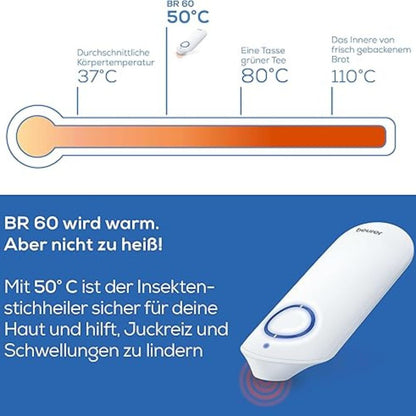 Beurer BR 60 Insektenstichheiler | lindert Juckreiz und Schwellungen (1er Pack) 