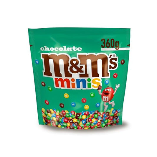 M&M's Minis Milchschokolade ***NEU*** | Ideal zum Teilen - Dekorieren (360g)