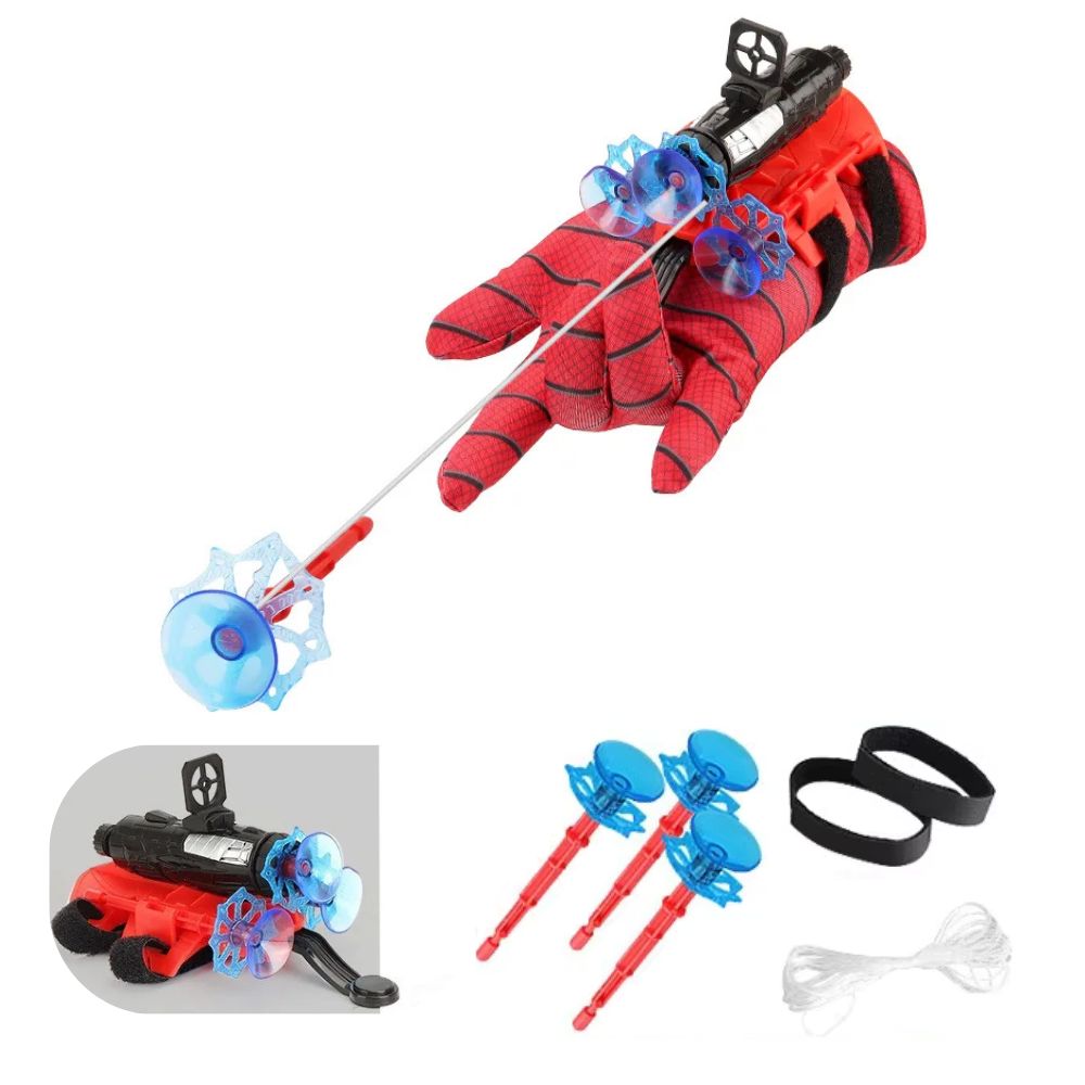 spiderman handschuhe Spiderman Hero Handschuhe: Web Shooter & Launcher