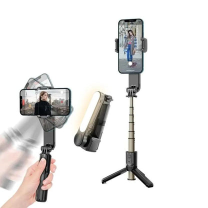 Adjustable Bluetooth Mobile Phone Holder Fill Light Selfie Stand for iPhone, Samsung, Huawei, Xiaomi