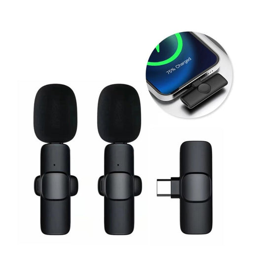 Wireless Lavalier Mikrofon für USB-C Smartphones mit Rauschunterdrückung