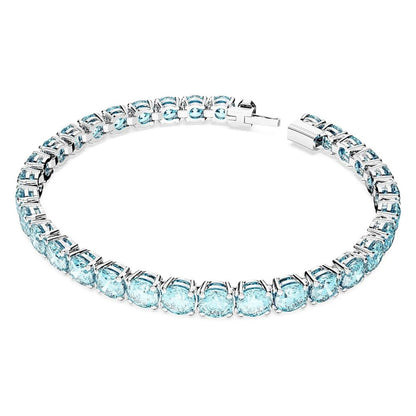 SWAROVSKI Matrix Tennis Armband Kollektion mit Rosa, Blaue und Klare Kristalle 3