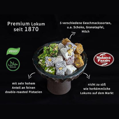 PALANCI | Türkische Süßigkeiten Mix: Premium Lokum seit 1870, Vegan (680g) 4