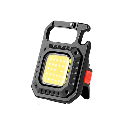 COB-Schlüsselbund LED | 3-Lichtmodi, Klappbar, Wiederaufladbar