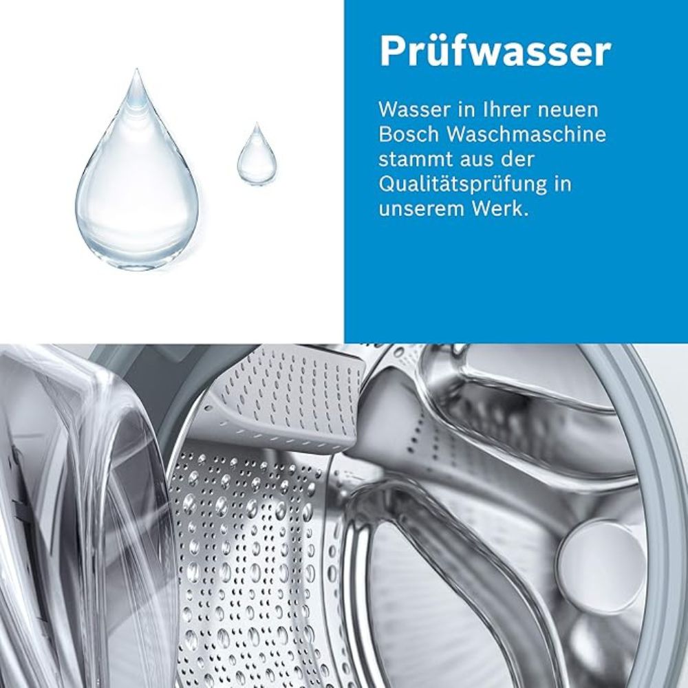 BOSCH (WNG24441) Waschtrockner Serie 6, Frontlader mit 9/6kg | EcoSilence Drive, AutoDry 3