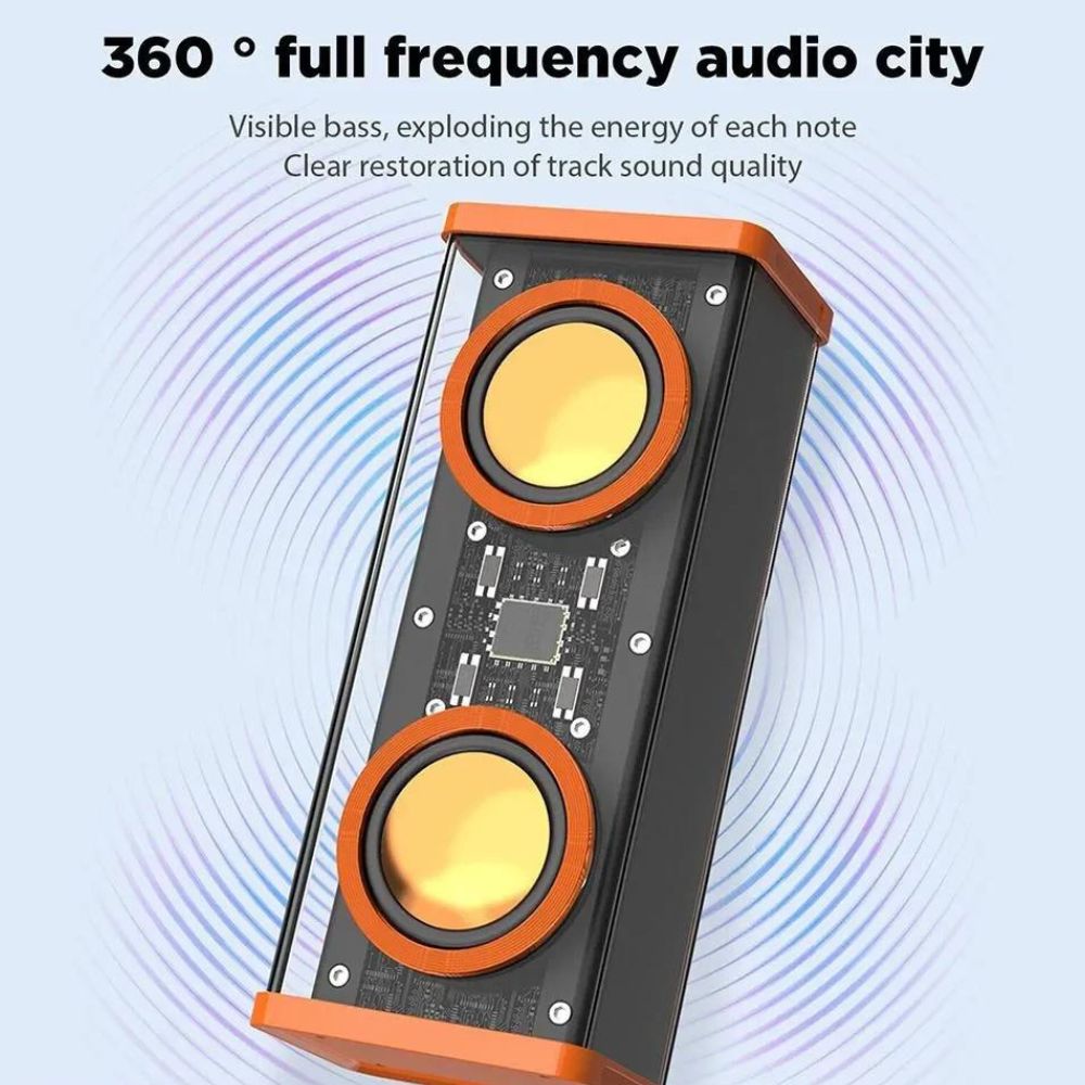 Mecha Music Lautsprecher mit Bluetooth 5.0 | für kabellosen Stereo-Klang1