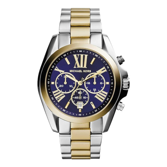 MICHAEL KORS Bradshaw Uhr für Damen | Chronograph-Uhrwerk mit Edelstahl- oder Lederarmband