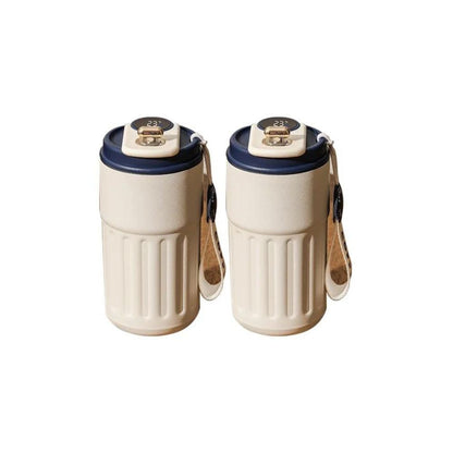 Intelligente Thermosflasche | Digitales LED-Temperatur-Kaffeetasse: Edelstahlbecher 3