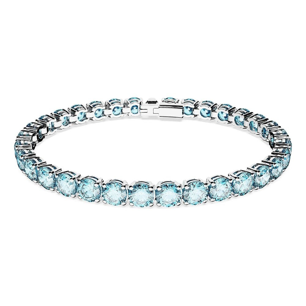 SWAROVSKI Matrix Tennis Armband Kollektion mit Rosa, Blaue und Klare Kristalle 1