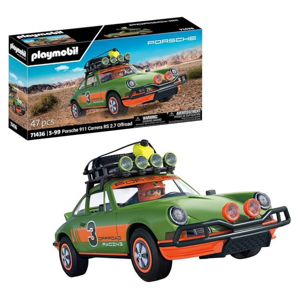 PLAYMOBIL Porsche 911 Carrera RS 2.7 Offroad für Kinder ab 5 Jahren