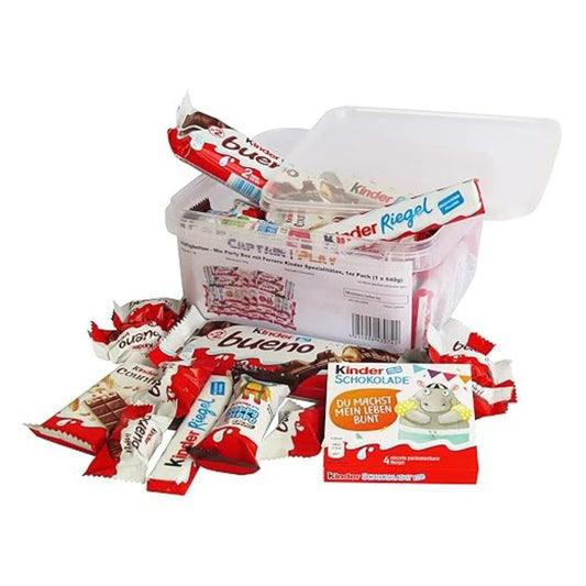 Mix Party Box mit Ferrero Kinder Spezialitäten | 1'er Pack (640g)