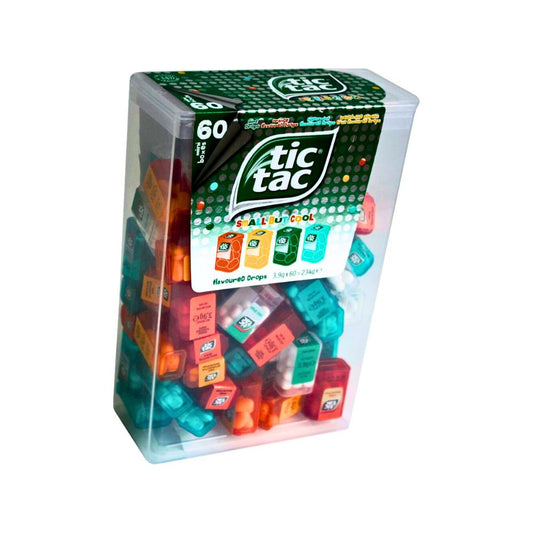 TIC TAC Liliput-Spenderbox (228g) mit 60 Miniboxen (je 3,9g)