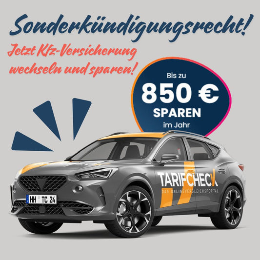 TARIFCHECK | Jetzt Kfz-Versicherung wechseln und sparen!