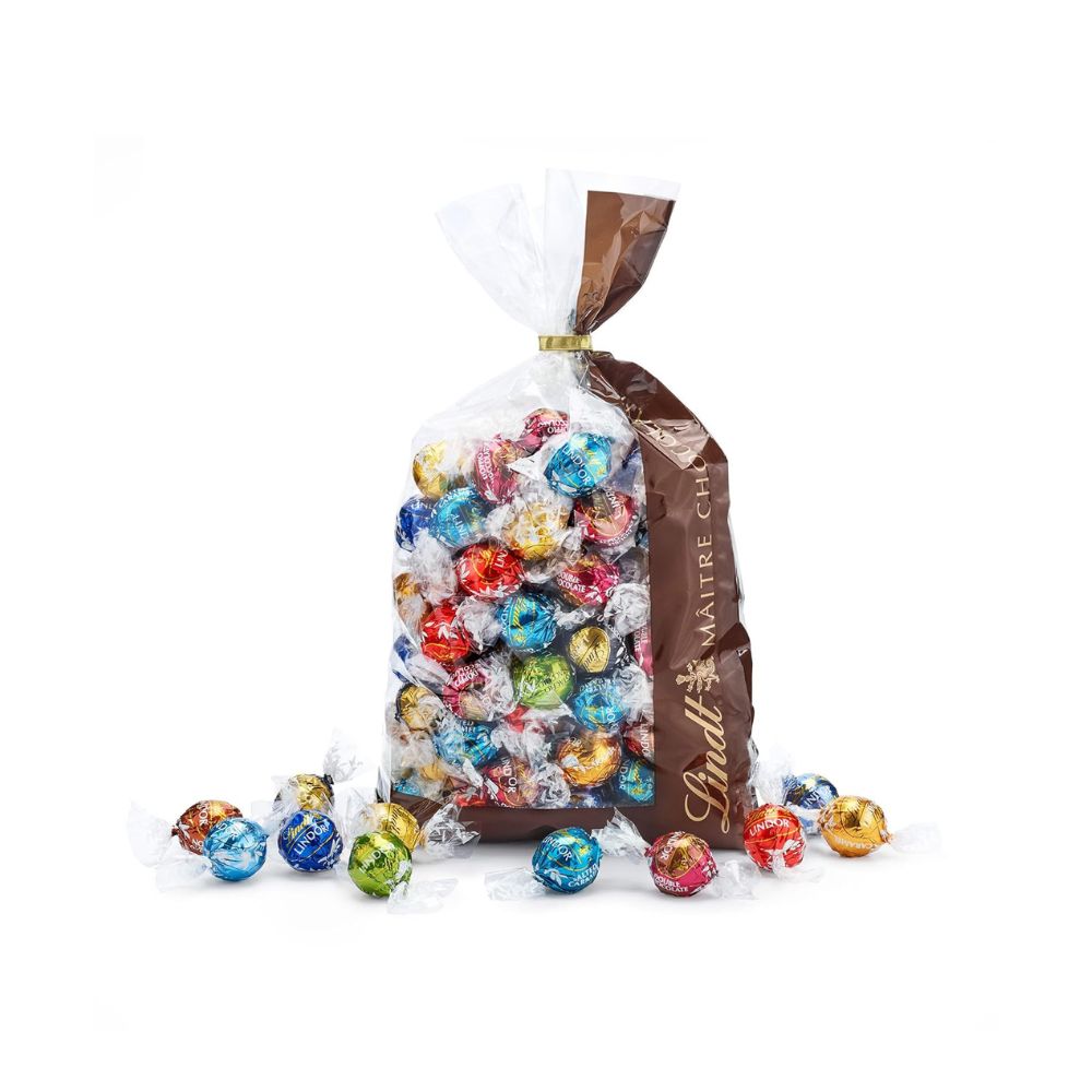 Lindt LINDOR Mischung (1371g) ca. 109 Kugeln | perfektes Geschenk