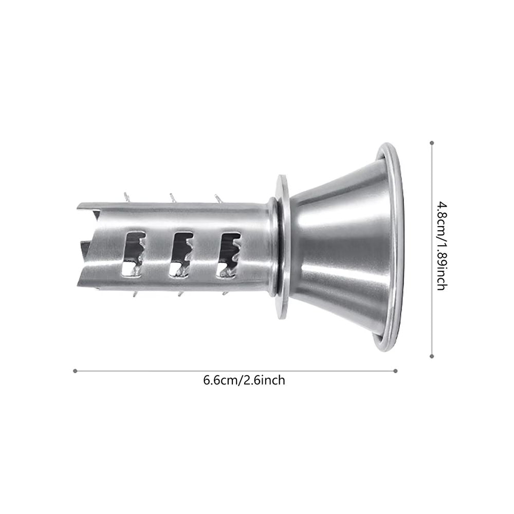 Edelstahl Zitronenpresse | Manueller Entsafter für frischen Saft, Obstpresse