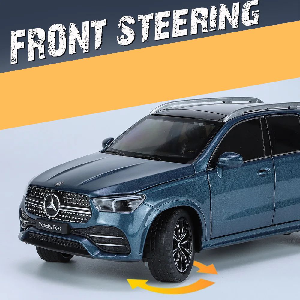 Mercedes Benz GLE350 SUV Modellauto (1:24): Metallguss, Licht & Sound, Sammlerstück