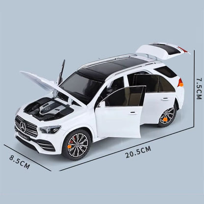 Mercedes Benz GLE350 SUV Modellauto (1:24): Metallguss, Licht & Sound, Sammlerstück