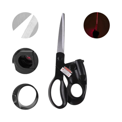 Professional Laser Scissors: Precise Cutting for Crafts, Gift Wrapping and Sewing