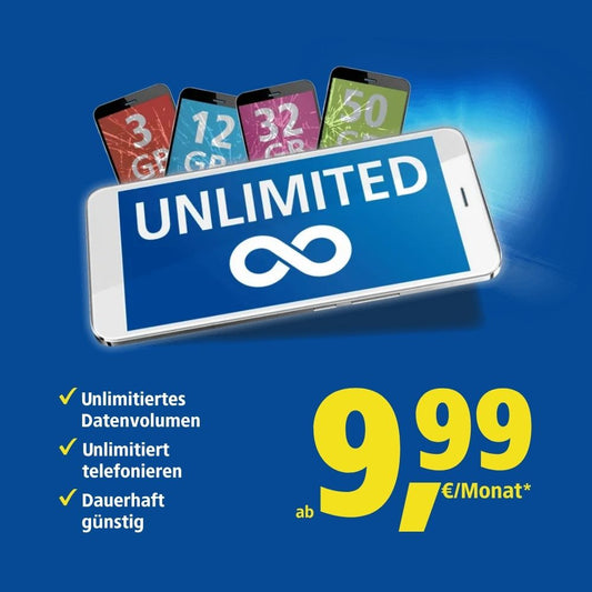 1&1 Unlimited: Zuverlässig Surfen, Chatten und Mailen - Ohne Datenlimits!