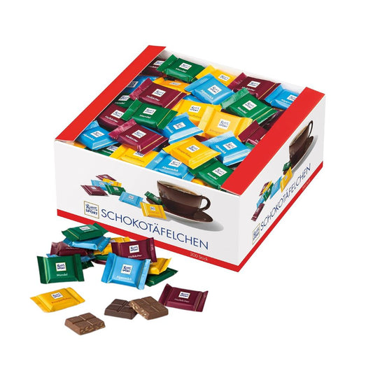 Ritter Sport Minis (200 x 5g) Quadretties Meeting Mix | Schokoladenbox