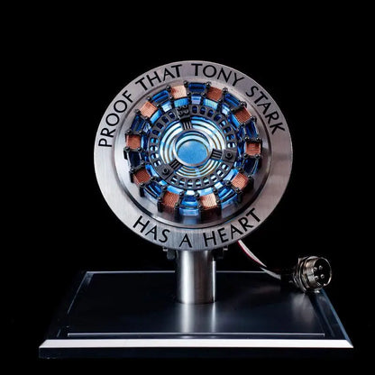 Iron Man TONY STARK Arc Reactor (1:1) LED Licht Cosplay Modell | Superheld Geschenk, Brustlampe