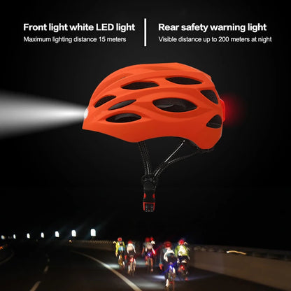 Atmungsaktiver Fahrradhelm für Herren und Damen | mit LED-Licht 3