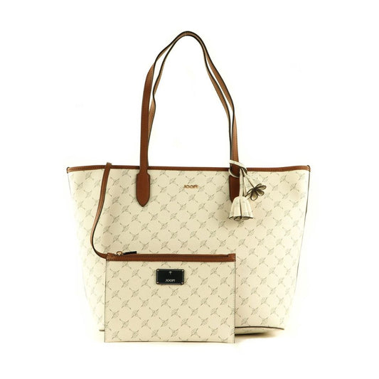 JOOP! 'Shopper Cortina 1.0 Lara' Schulter/Handtasche für Damen | Helles Beige-Braun