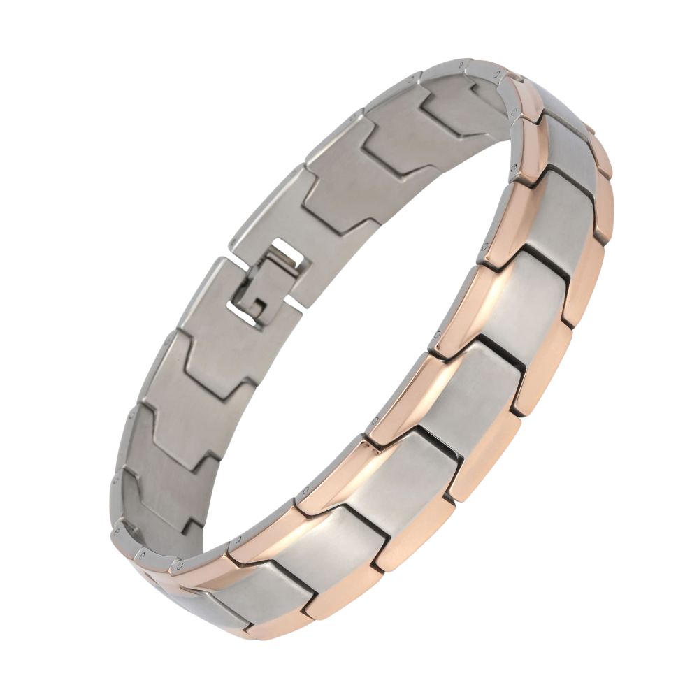 Smarter LifeStyle men's bracelet made of surgical steel in various colors