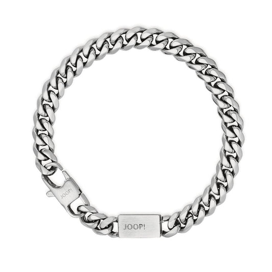 JOOP! Edelstahl-Armband für Herren (21cm) in Silber inkl. Geschenk Box