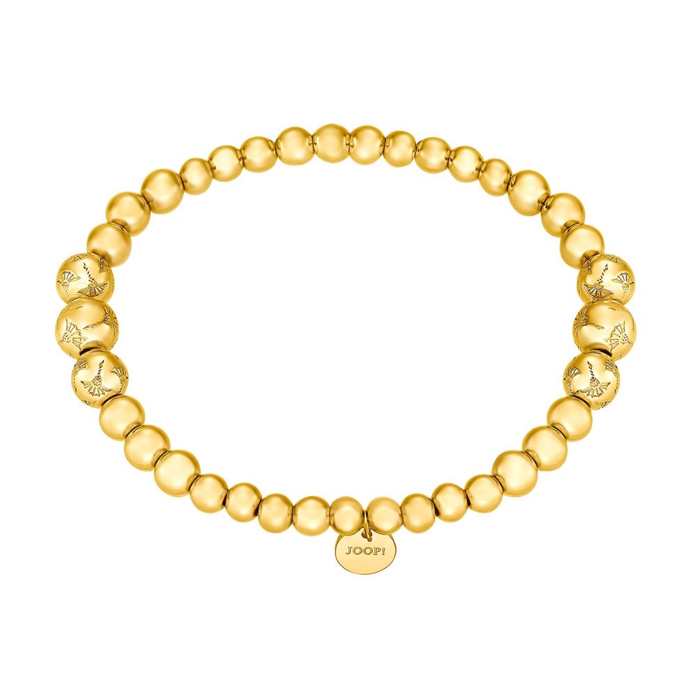 JOOP! Edelstahl-Armband mit Logotag inkl. Geschenk Box in Farbe: Gold