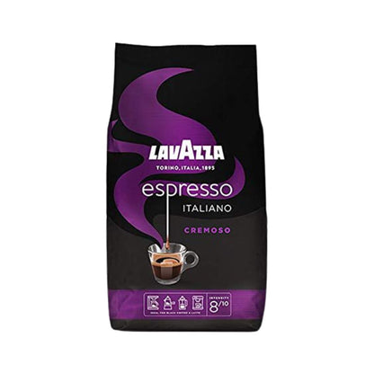 LAVAZZA Espresso Italiano Cremoso BIG PACK (6x1kg): Arabica Kaffeebohnen, Intensität 8/10