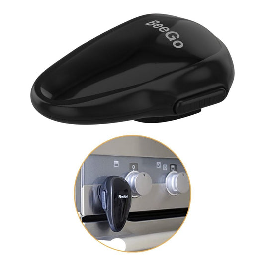 BeeGo® Backofen Kindersicherung für Babys & Kleinkinder: Einfache Installation (Schwarz)