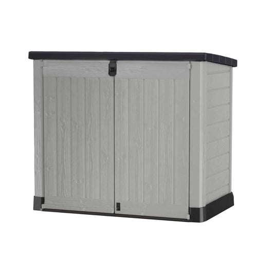 Keter Store It-Out-Pro Mülltonnenbox (1200L): Robuster Abfallbehälter, Wetterfest, Abschließbar