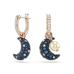 Swarovski 'Sublima' Luna Drop-Ohrhänger mit Mond-Motiv und strahlenden Swarovski-Kristallen