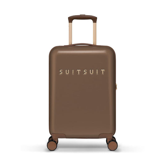 SUITSUIT 'Fab Seventies' Handgepäck-Koffer (33 Liter) mit TSA-Schloss | Braun