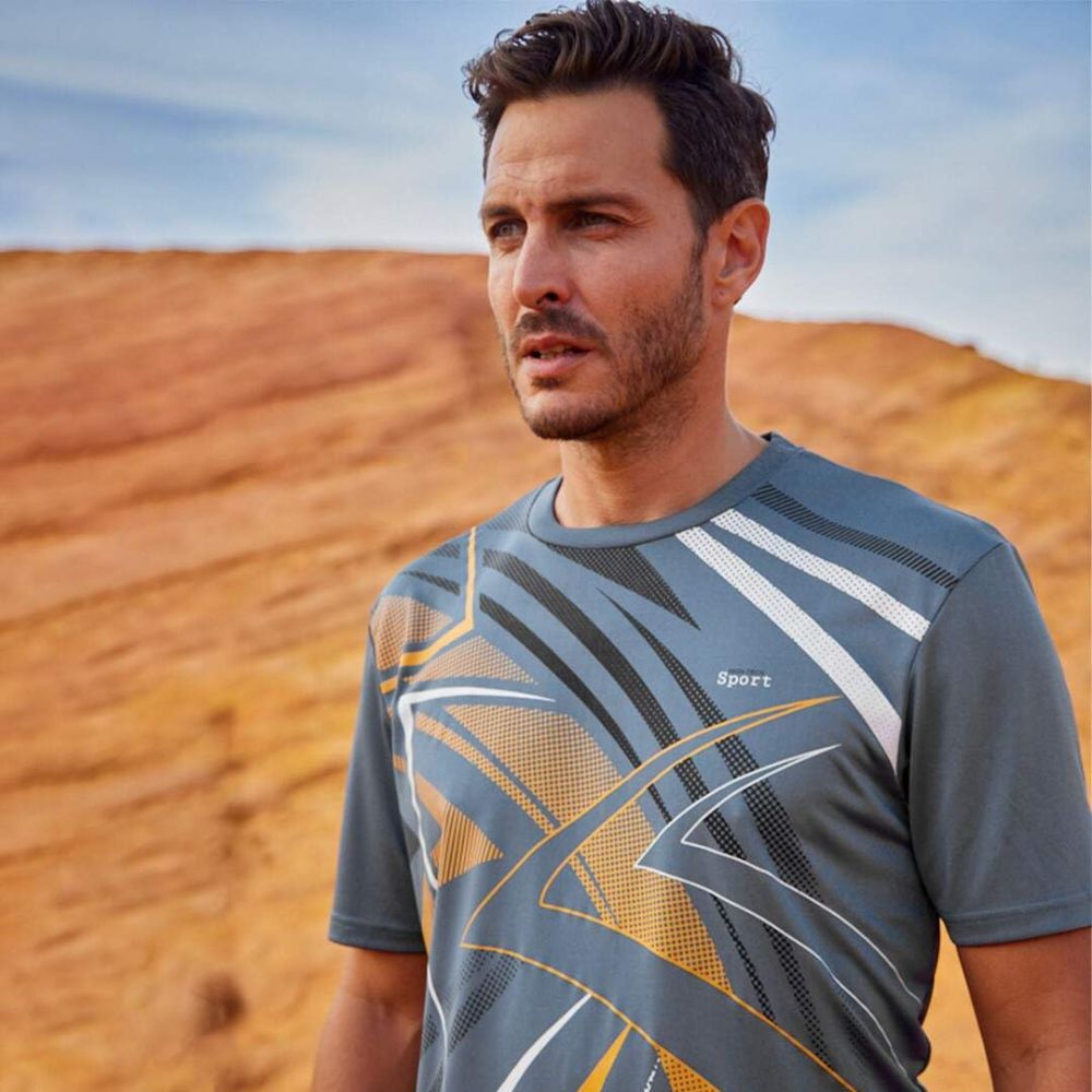 ATLAS FOR MEN Perfect Look Style Sporting T-Shirts (3er-Pack)