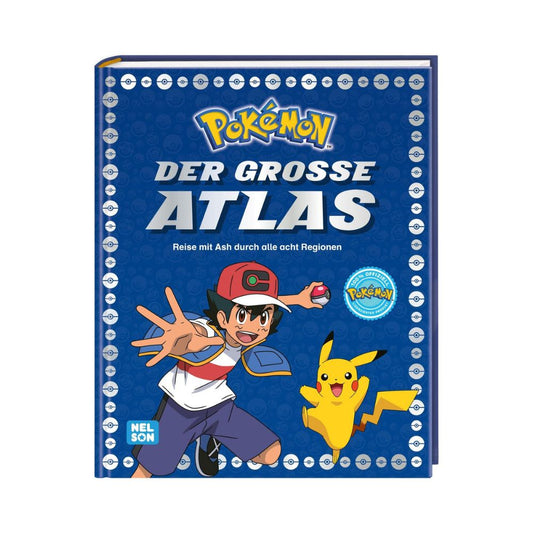 Pokémon Handbuch: Der große Atlas - Reise mit Ash durch alle 8 Regionen