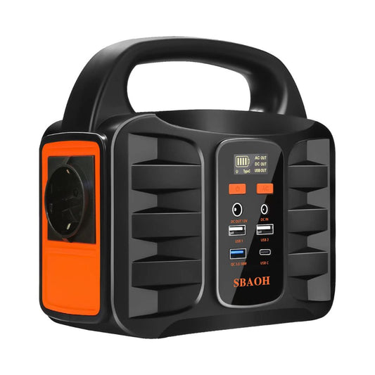 Outdoor Powerstation 'SBAOH' 99Wh, 150W: Solargenerator Akku für Reise & Camping