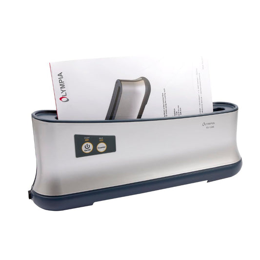 Olympia (A4 TB-1280) Effizientes Thermobindegerät | Extra-Schnell mit Abkühlhalterung