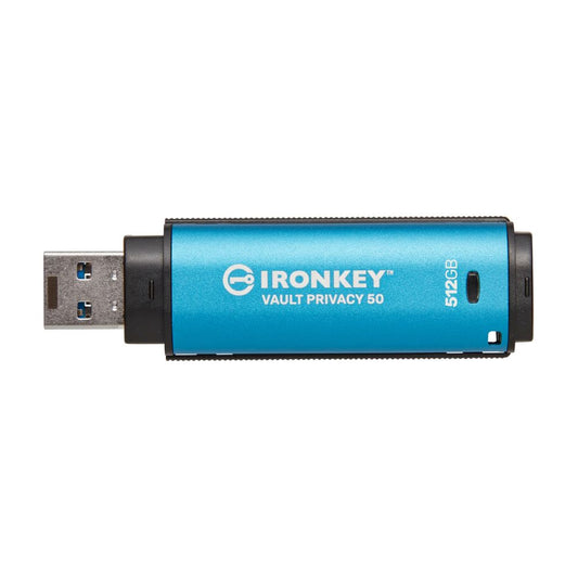 Kingston IronKey Vault Privacy 50 | USB-Stick (512GB) mit Business-Sicherheit auf höchstem Niveau