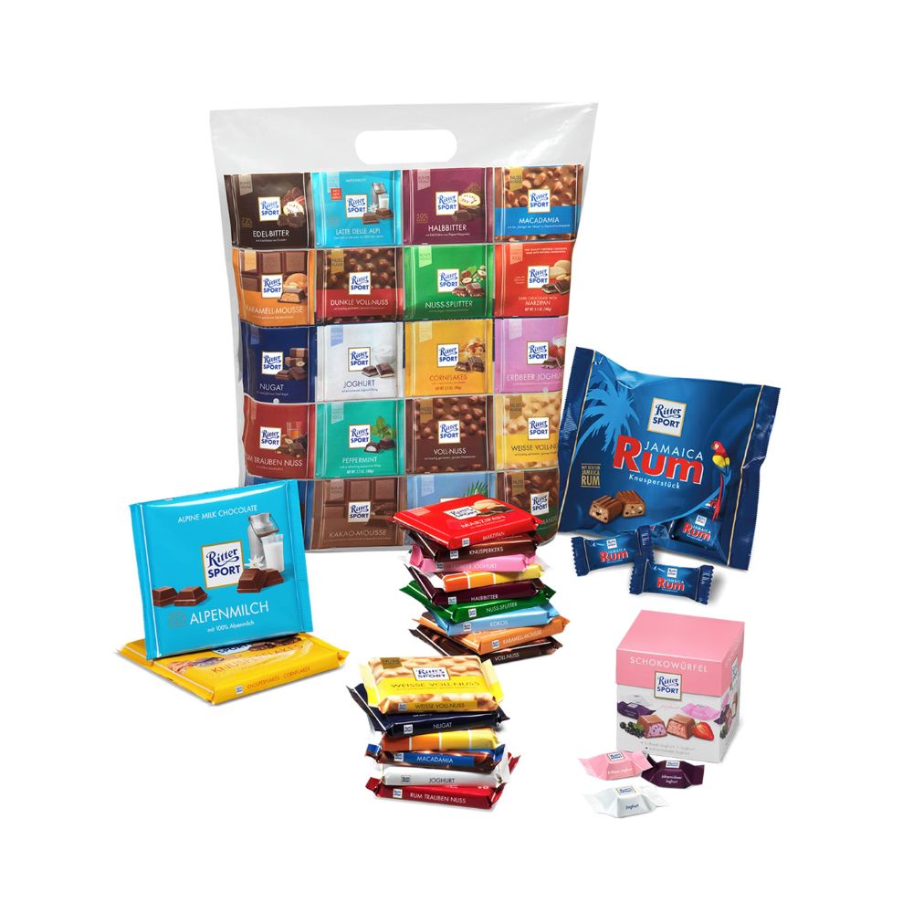 Ritter Sport Bunte Aktionstüt (2kg) bunte Schokoladenmischungen