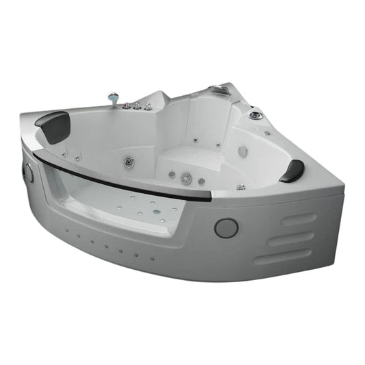 PureHaven Whirlpool mit Wasserfall, Heizung, Lichttherapie, Soundsystem, Bluetooth