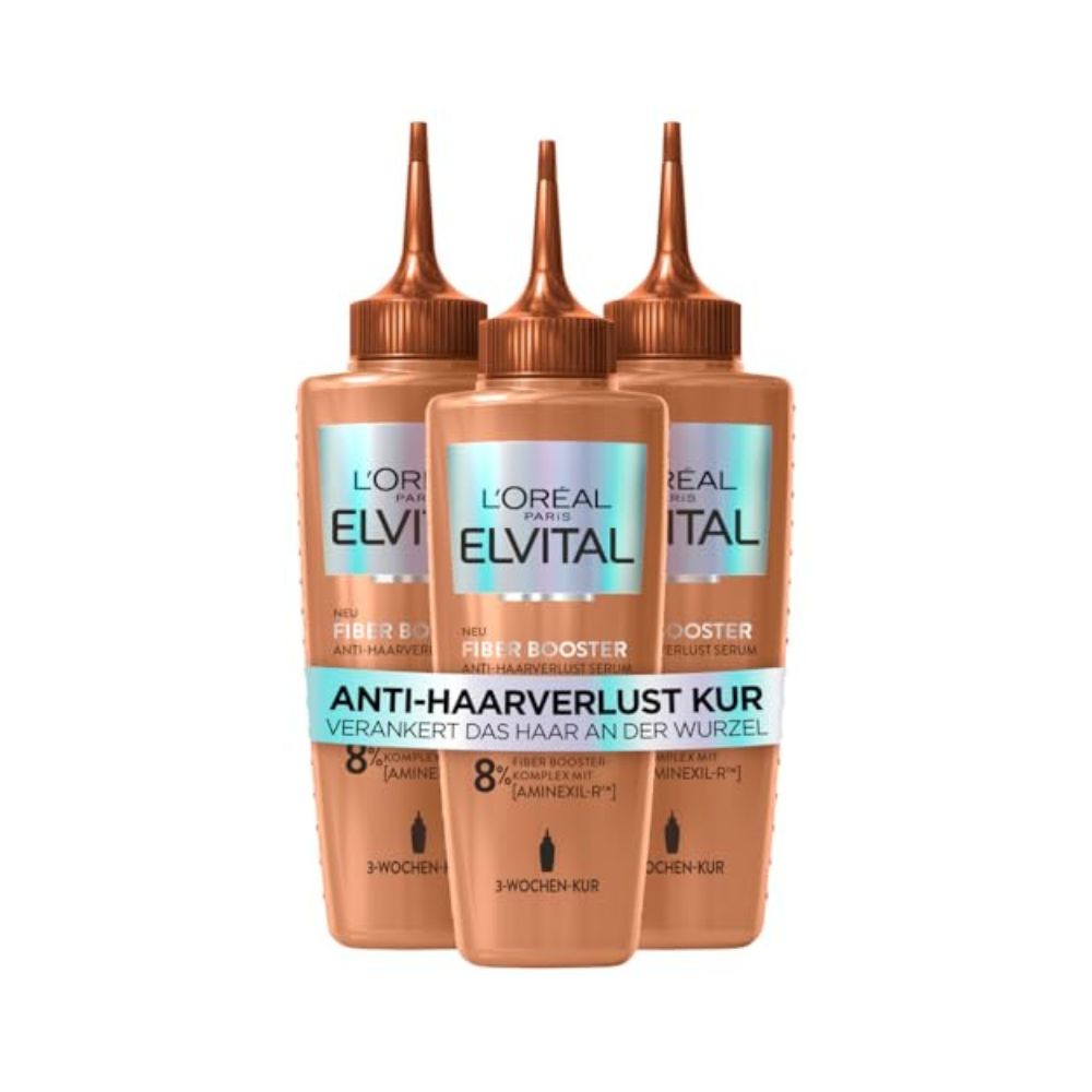 L'Oréal Paris Fiber Booster Anti-Haarverlust-Kopfhaut-Serum: Gegen Haarausfall (3x 102ml)