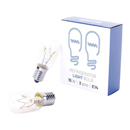 Kühlschranklampe E14 (15W): 2700K Warmweiß mit T22 Kapsel, 90 Lumen